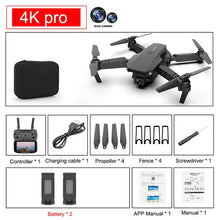 Load image into Gallery viewer, SHAREFUNBAY E88 pro drone 4k HD dual camera visual positioning
