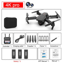 Load image into Gallery viewer, SHAREFUNBAY E88 pro drone 4k HD dual camera visual positioning
