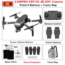 Load image into Gallery viewer, L109 PRO GPS Drone With 2-axis Gimbal Anti-shake
