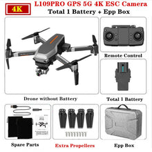 Load image into Gallery viewer, L109 PRO GPS Drone With 2-axis Gimbal Anti-shake
