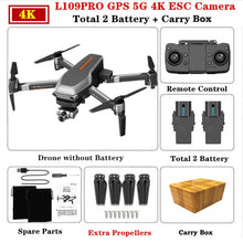 Load image into Gallery viewer, L109 PRO GPS Drone With 2-axis Gimbal Anti-shake
