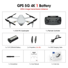 Load image into Gallery viewer, Eachine EX5 30mins Flight Time 4K GPS Brushless Motor Foldable
