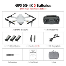 Load image into Gallery viewer, Eachine EX5 30mins Flight Time 4K GPS Brushless Motor Foldable
