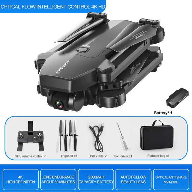 4K zoom Drone aerial camera HD professional anti shake Esc 2000m large 4-axis GPS remote control aircraft quadrotor