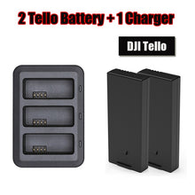 Load image into Gallery viewer, DJI Tello battery 1100 mAh 3.8 V + 3 in 1 Charger Hub
