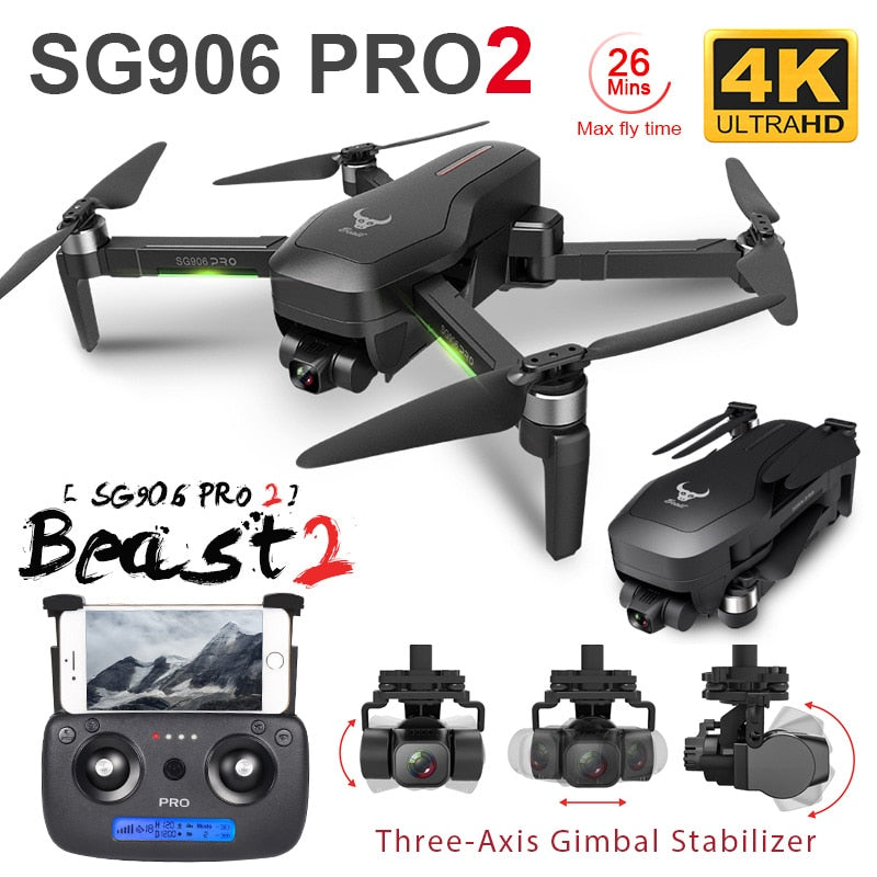 Best GPS Drone With 4K Camera 3-axis Anti-shake