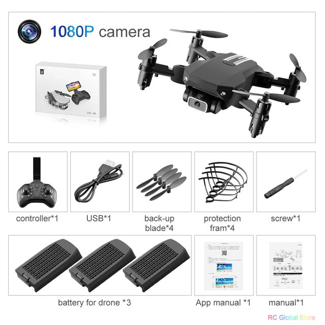 RC Drone UAV Quadcopter WiFi FPV with 4K HD Camera