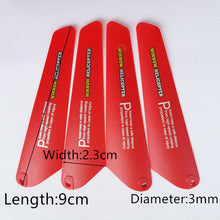 Load image into Gallery viewer, 4pcs AB 9CM spare blades r/c mini helicopter rotor CH002
