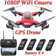 Load image into Gallery viewer, Lozenge HJ38 GPS Drone Follow Me WiFi Quadcopter Helicopter
