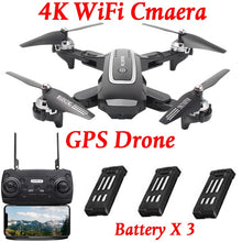 Load image into Gallery viewer, Lozenge HJ38 GPS Drone Follow Me WiFi Quadcopter Helicopter
