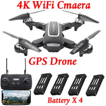 Load image into Gallery viewer, Lozenge HJ38 GPS Drone Follow Me WiFi Quadcopter Helicopter
