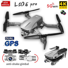 Load image into Gallery viewer, L106 Pro Drone Dual Camera Professional Two-Anixs Gimbal Foldable
