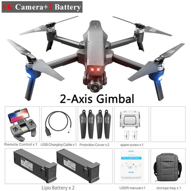 Large M1 PRO GPS Drone 6K HD Camera Big Quadcopter