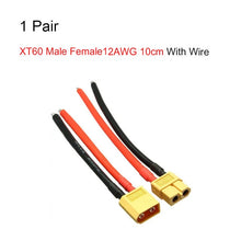 Load image into Gallery viewer, XT60 Male Female Bullet Connector Plug Lipo Battery Brushless Motor
