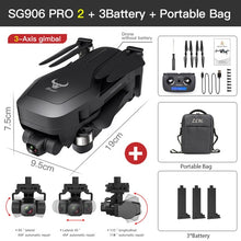 Load image into Gallery viewer, SG906 PRO3 MAX GPS Drone 4K Professional Camera
