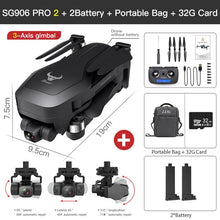 Load image into Gallery viewer, SG906 PRO3 MAX GPS Drone 4K Professional Camera
