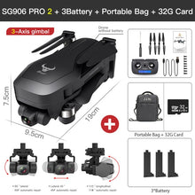 Load image into Gallery viewer, SG906 PRO3 MAX GPS Drone 4K Professional Camera
