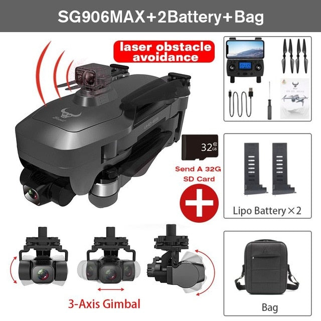 SG906 PRO3 MAX GPS Drone 4K Professional Camera