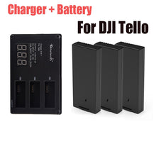 Load image into Gallery viewer, Original DJI Tello battery + Drone Tello Battery Charger dji hub
